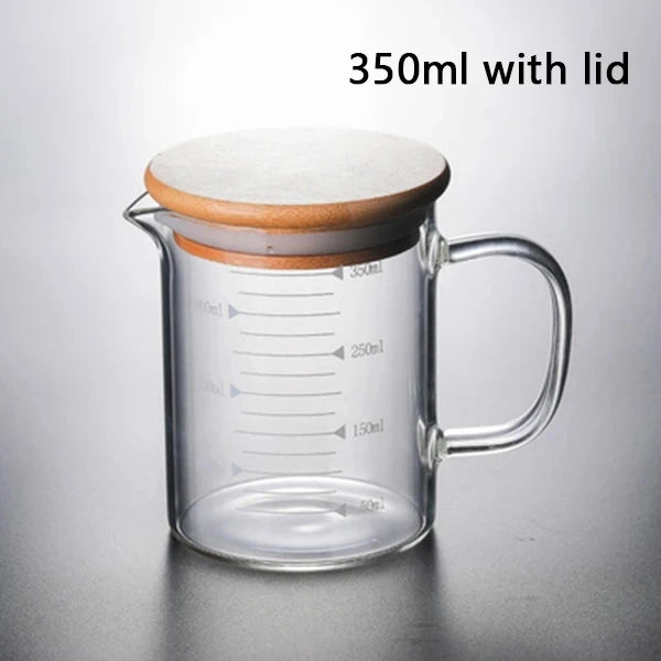Ywdl 250-1000ml Food Grade Glass Measuring Cups Kettle