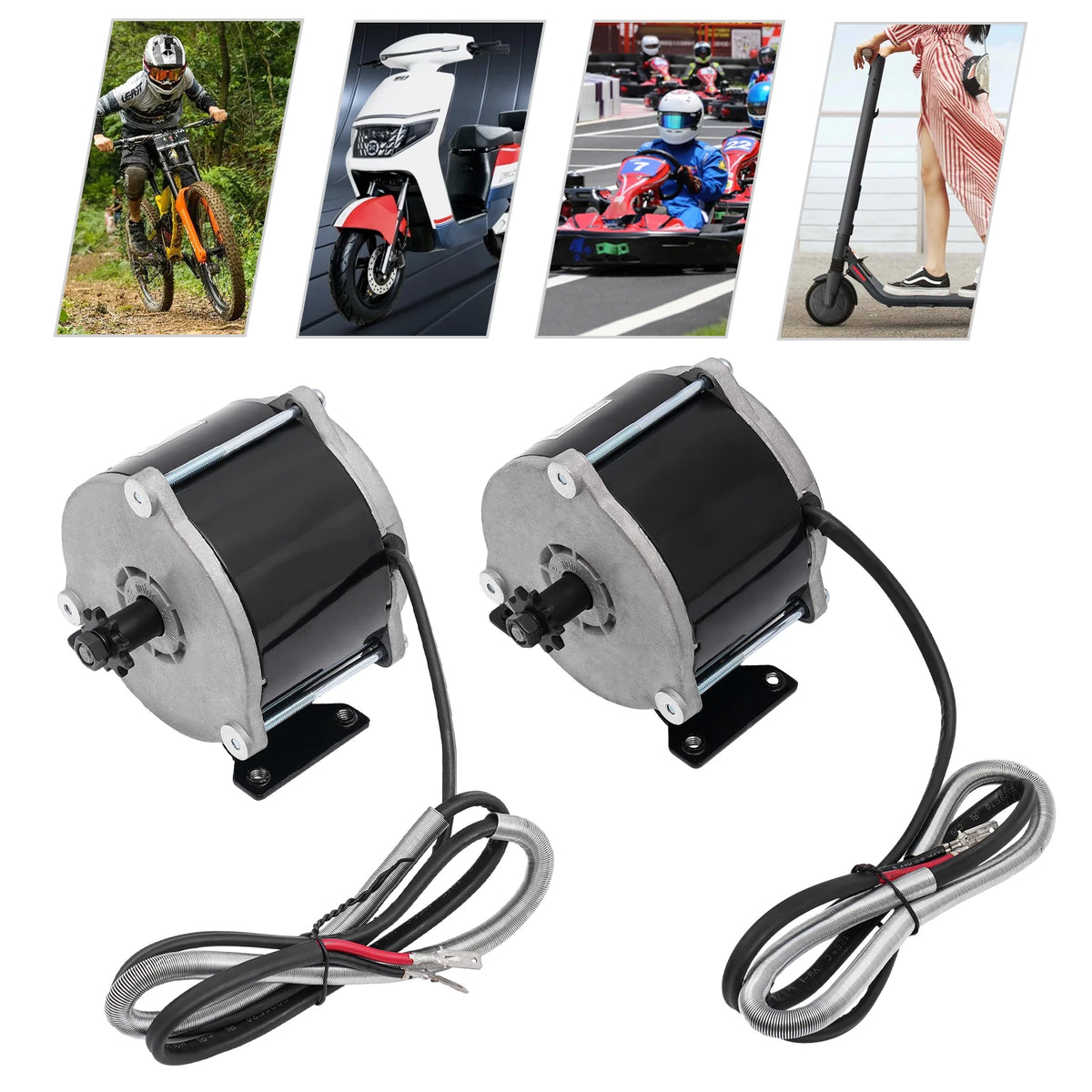 500w Gear Reducer Motor Dc Electric Bicycle Motor