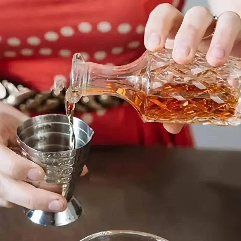 1pc 75ml Stainless Steel Measuring Cup Cocktail Mixing
