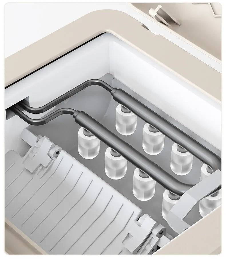15kg/Day Ice Maker Machine - Mini Countertop Home/Dorm/Office