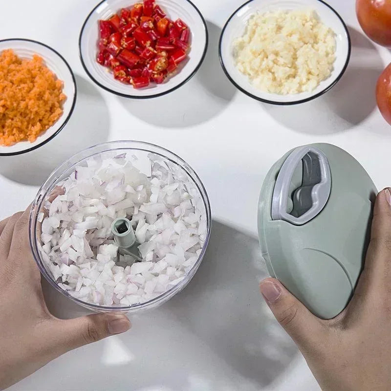Householde Garlic Press Multi-Function Grinding Chopper Food