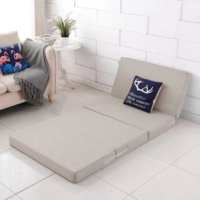 Simple Folding Mattress Foam Mat Tatami Yoga Pad