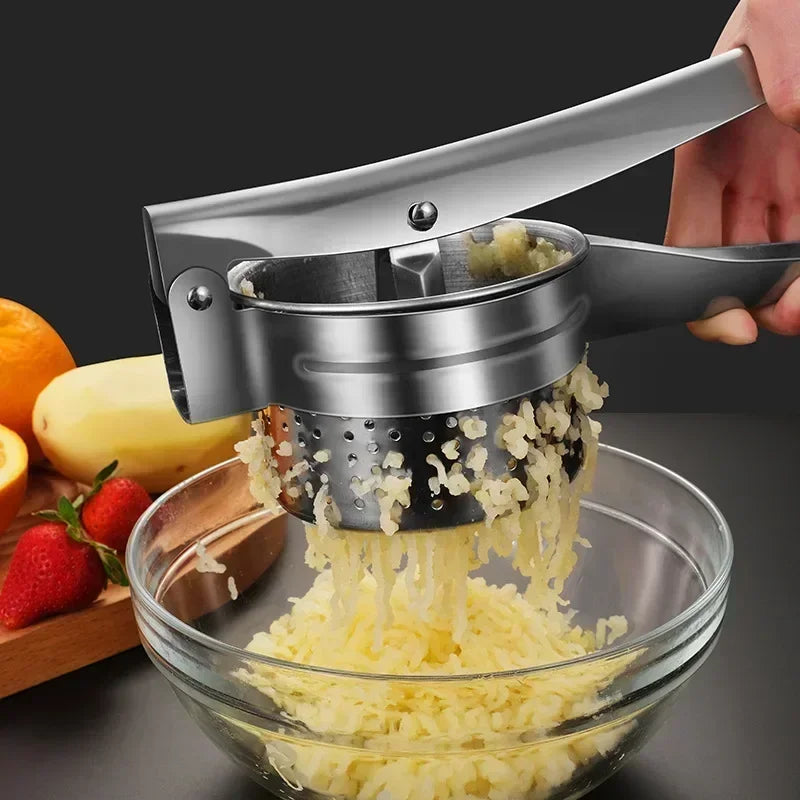 Masher Ricerpress Mashed Potatoes Stainless Steel Crushing Puree