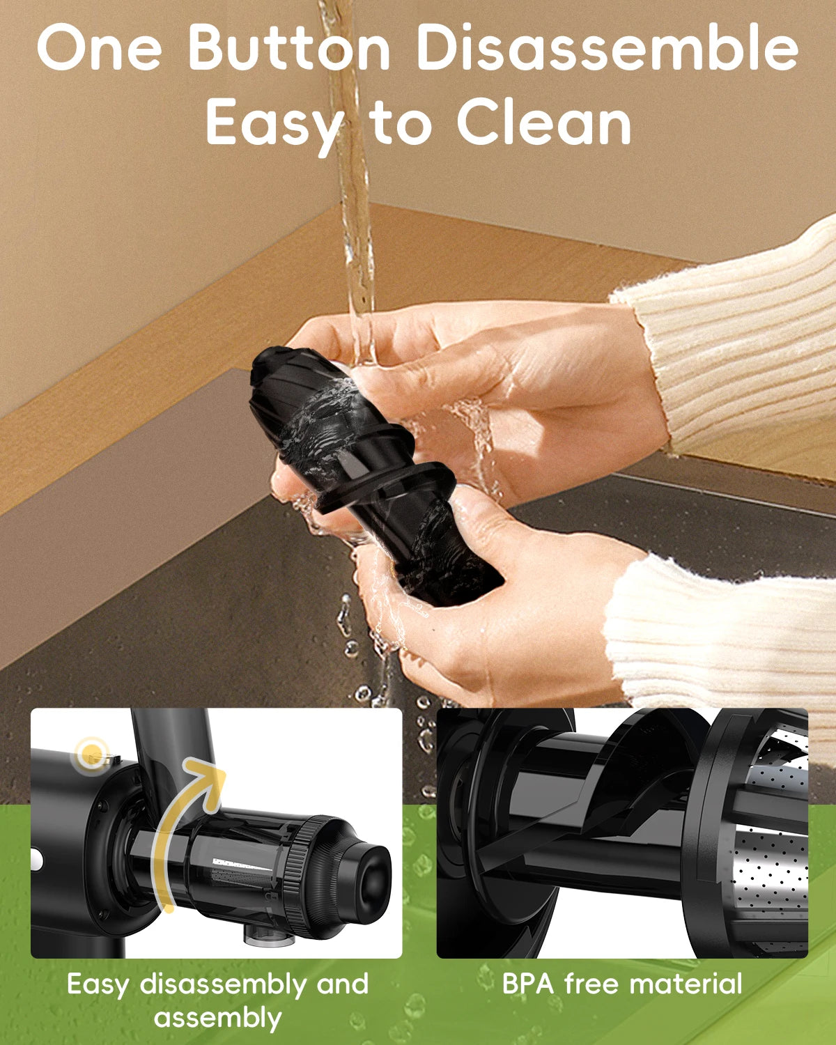 Biolomix Cold Press Juicer Slow Masticating Juicer Machines