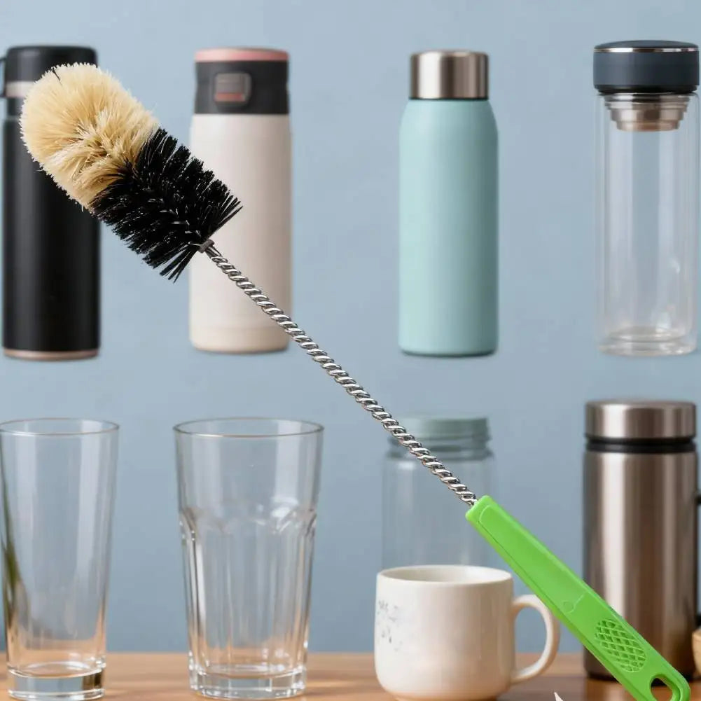 16in Long Handle Water Bottle Brush Flexible Bendable