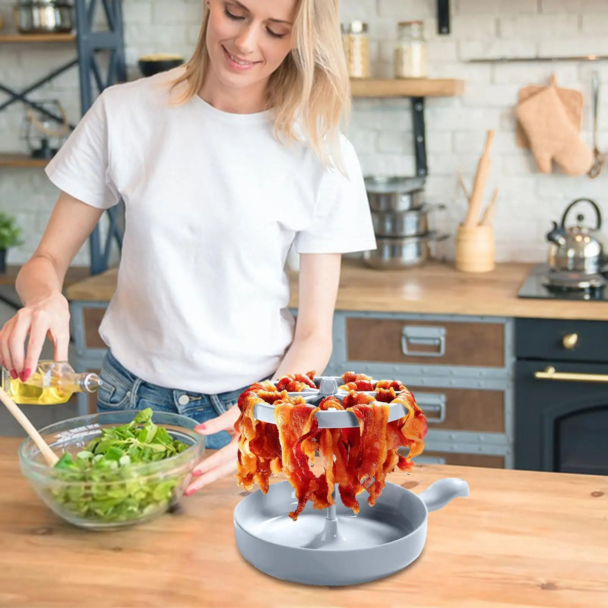 Microwave Bacon Cooker Bacon Pan Microwave Bacon Grease