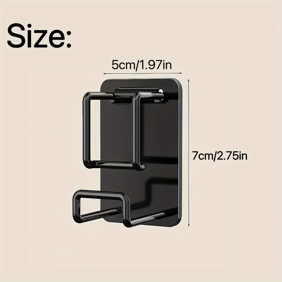Foldable Storage Hook 1/2pcs Washbasin Rack Rubber Bathtub