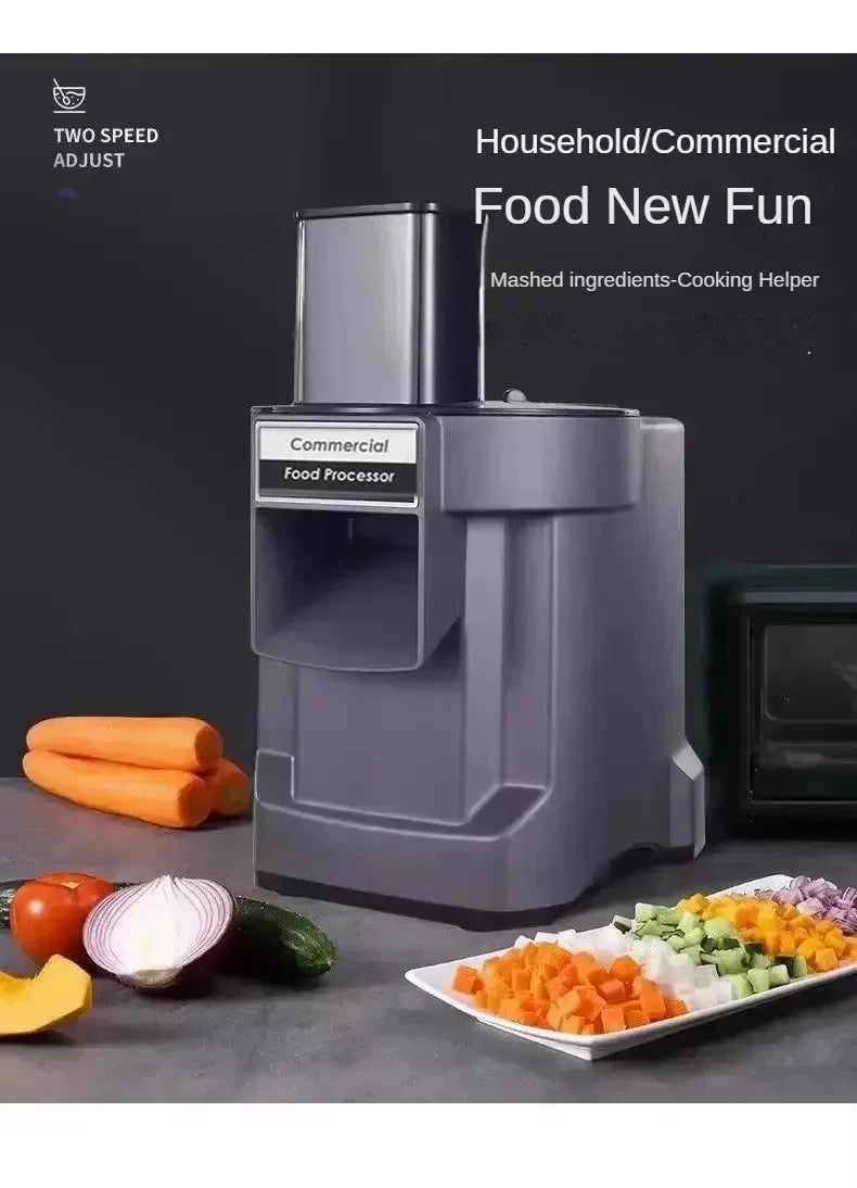 Commercial Vegetable Chopper In1 Electric Cutting Machine Carrot