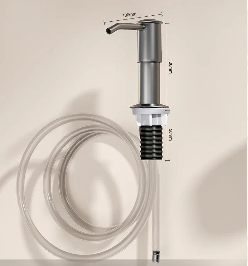 Counrtertop Dishes Dispenser Extention Tube Hand Press Soap
