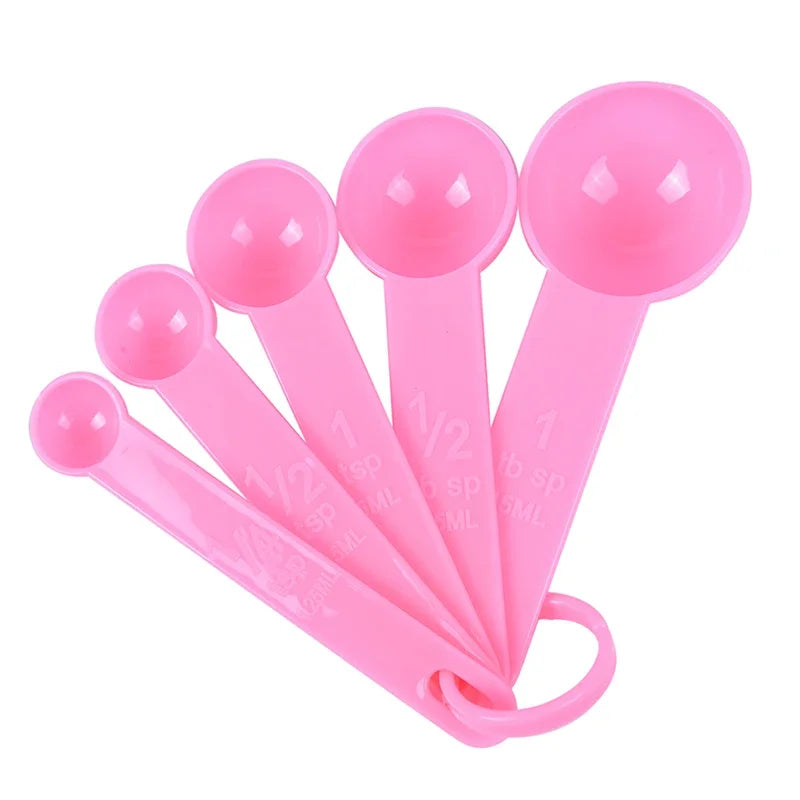5pcs/Set Measuring Spoons Ladle Baking Cooking Coffee