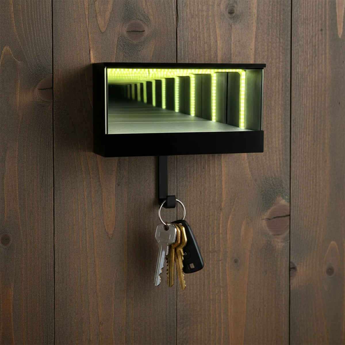 Wall Mount Car Garage Key Holder Funny Infinity
