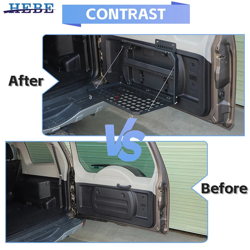Hebe Trunk Storage Rack Table Tailgate Shelf Mitsubishi