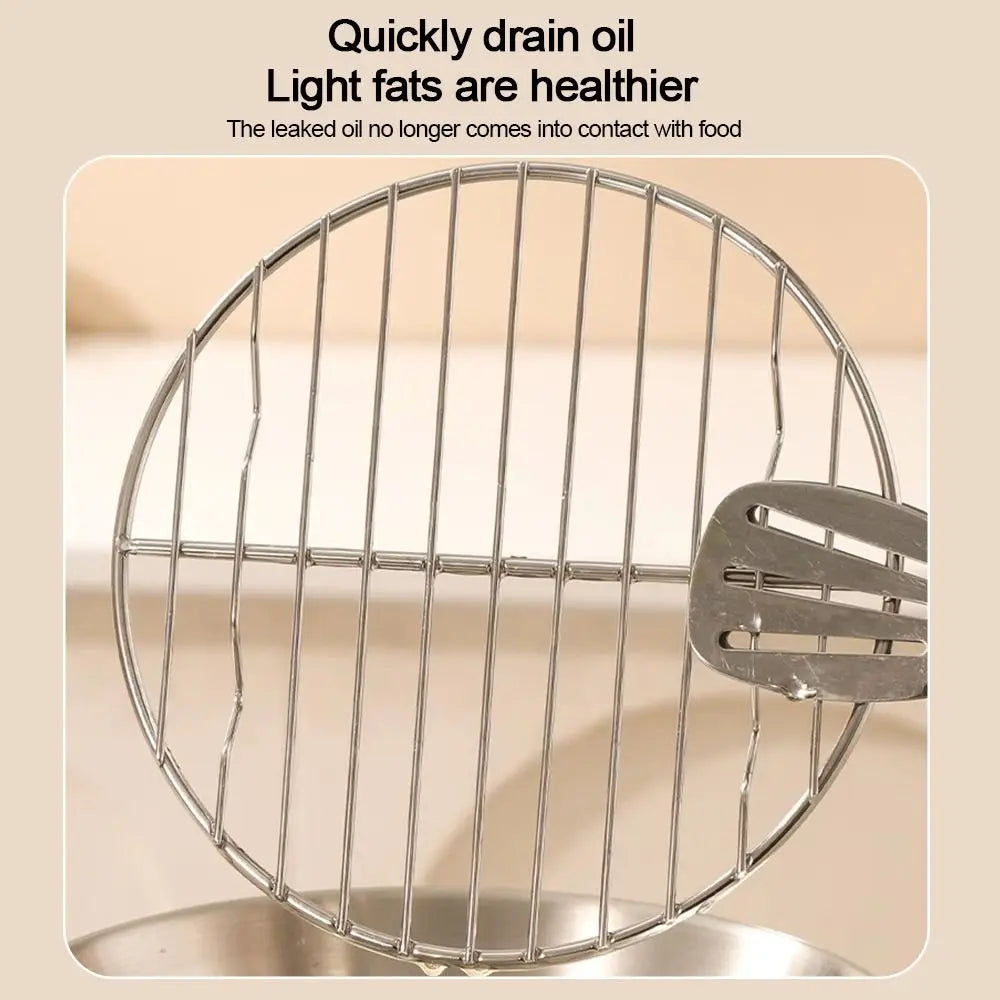 Round Square Cooking Rack 304 Stainless Steel Thicken