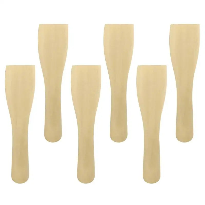 6pcs Wooden Spatula Cooking Non Stick Eco Friendly