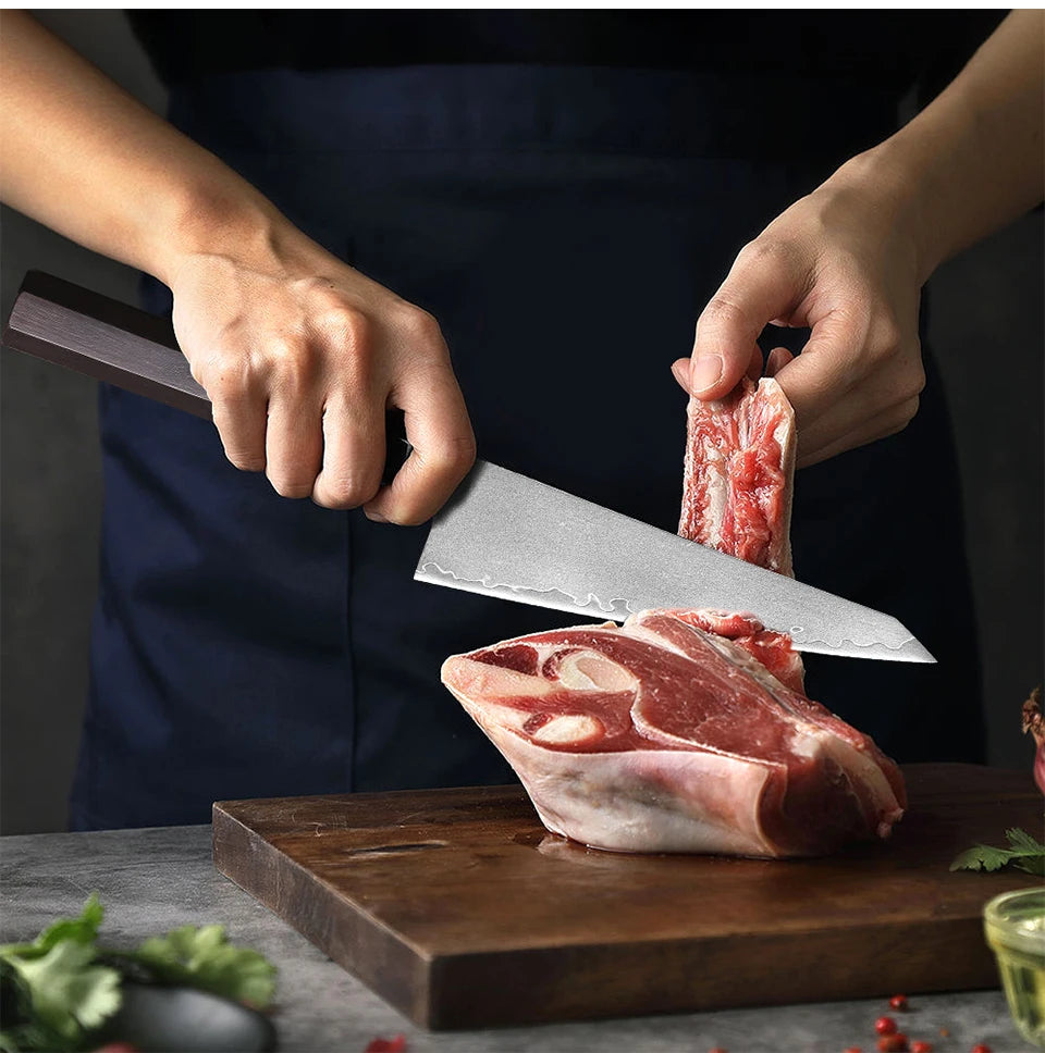 Mostodozo Honesuki Chef Knife Japanese Handmade Composite Steel