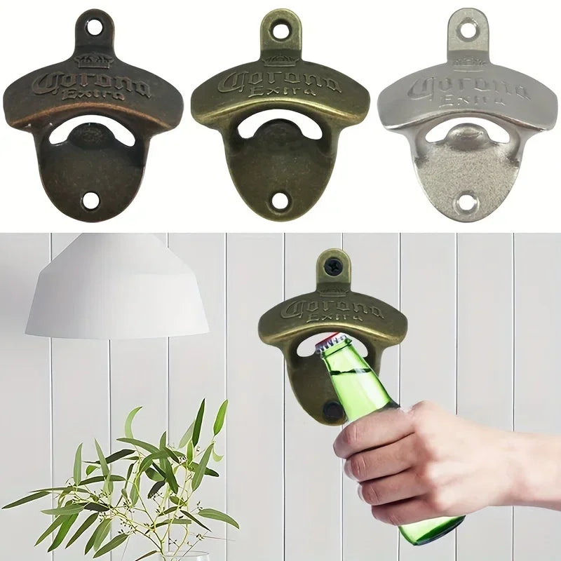 1/3pcs Corona Extra Wall Mounted Bottle Opener Screws