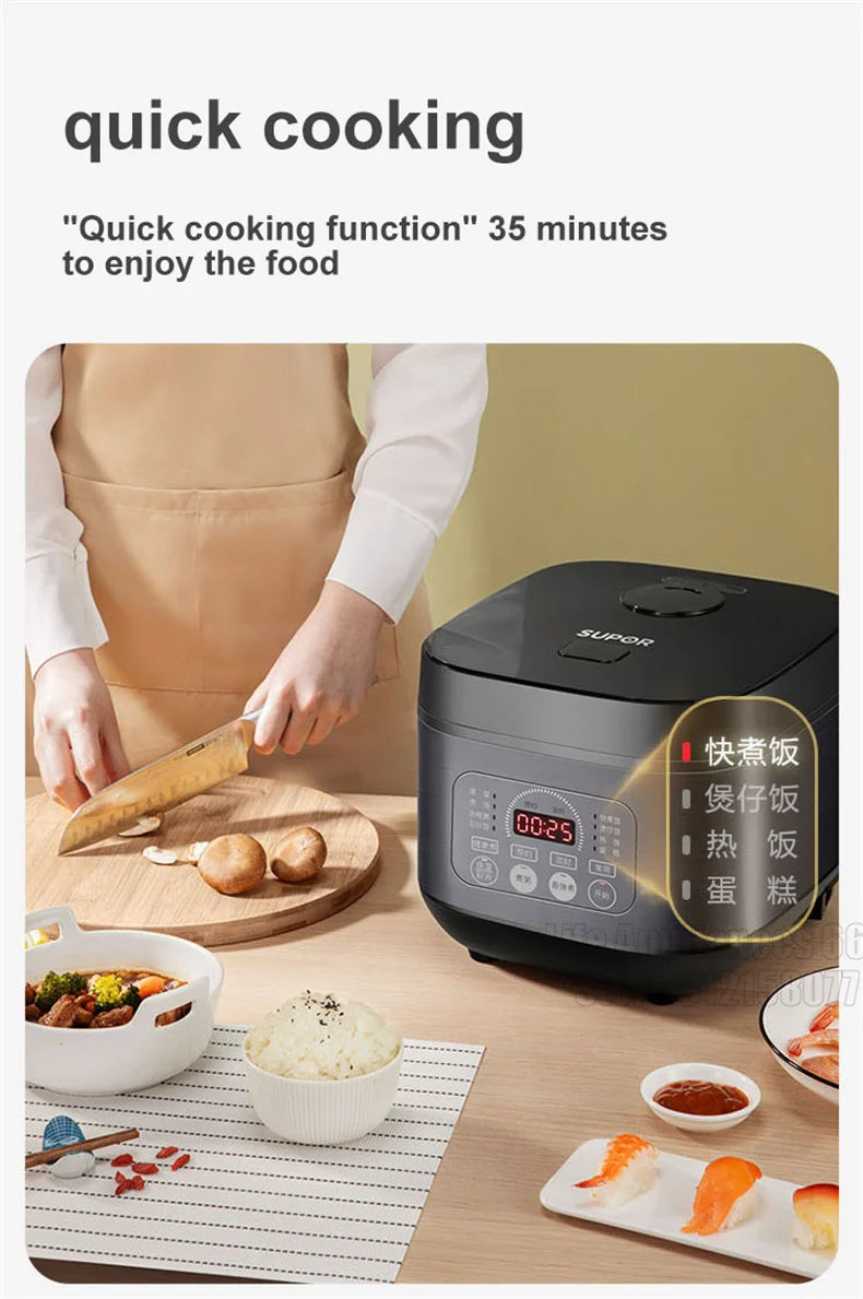 Supor 3l-5l Electric Rice Cooker Smart Soup Rice