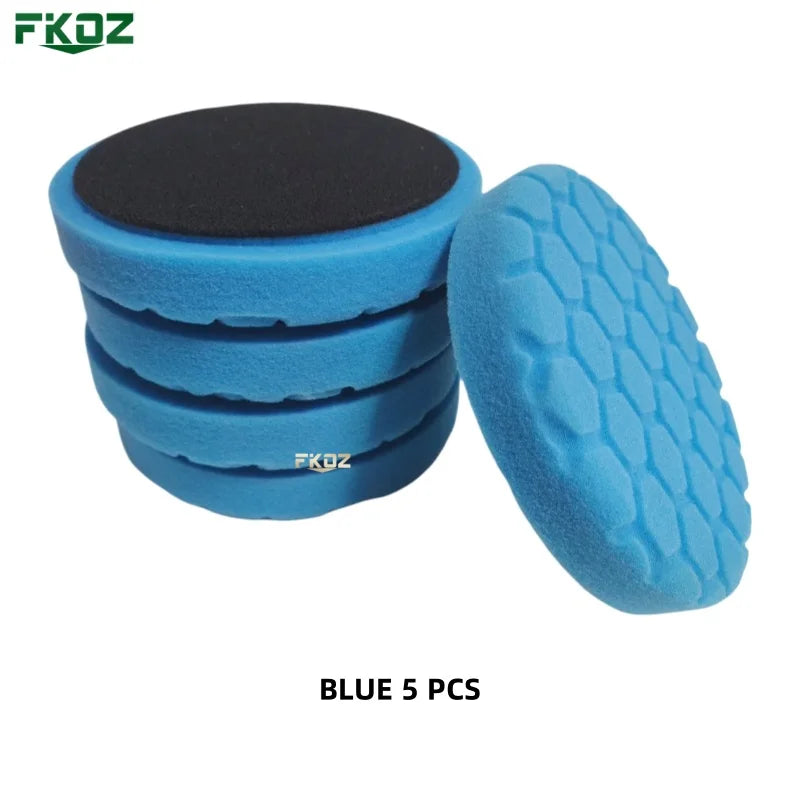 6/7 Inch Sponge Car Polisher Waxing Pads Buffing