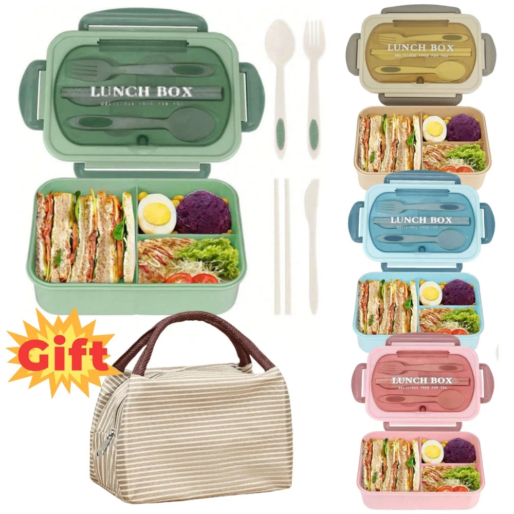 40 58oz Lunch Box Utensils & Insulated Bag