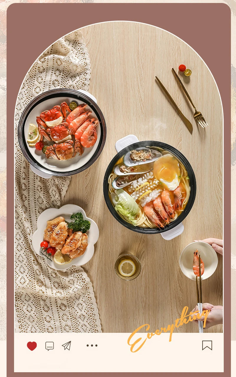 5l/3l Electric Rice Cooker Double Layer Pan Non-Stick