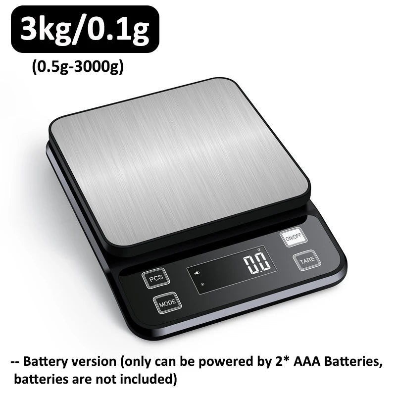 3/5/10kg 1g Digital Electronic Scale Lcd Display Fully