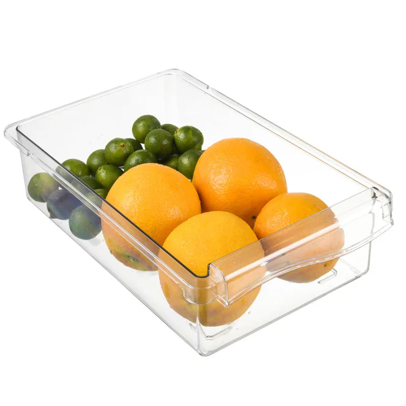 Refrigerator Egg Storage Box Drawer Style Food Fruit