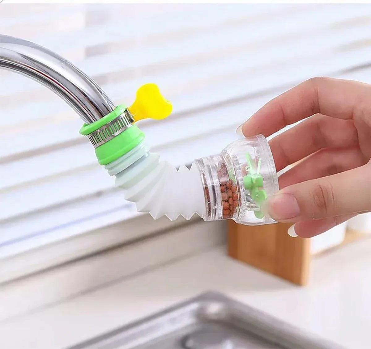 Universal 360 Rotation Faucet Bubbler Swivel Water Saving