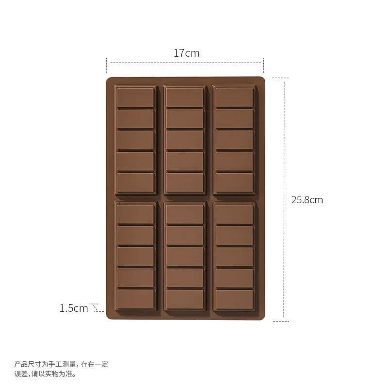 Food Grade Silicone Chocolate Mold Bar Pods Max