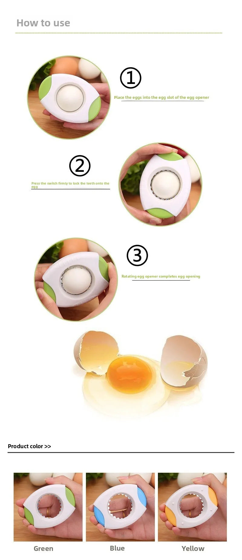 Egg Opener Egg Opener Egg Holder Egg Shell