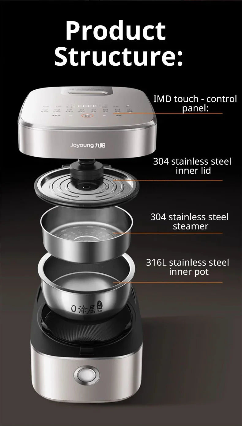 Joyoung Rice Cooker 4l Porridge Multigrain Rice Soup