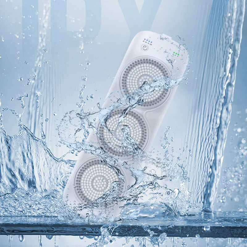 Electric Body Brush Back Scrubber Wall-Mounted Body Brush