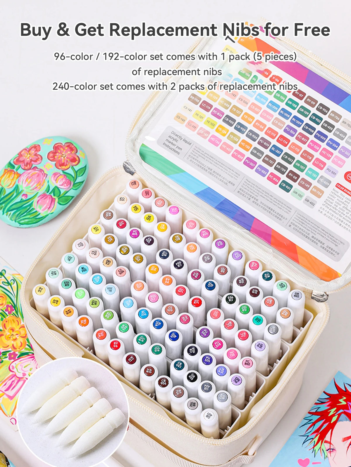96-288 Colors Direct Liquid Colors Acrylic Paint Pens