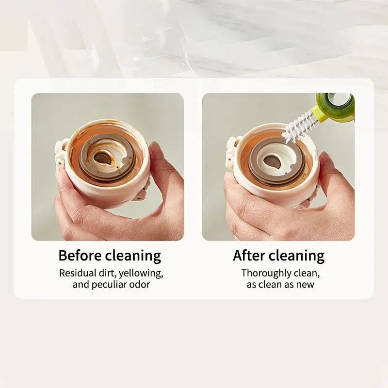 In Cup Brush Comprehensive Cleaning Difficult Areas Daily