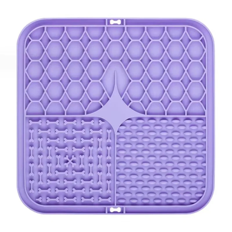 Pet Lick Silicone Mat Dogs Pet Slow Food