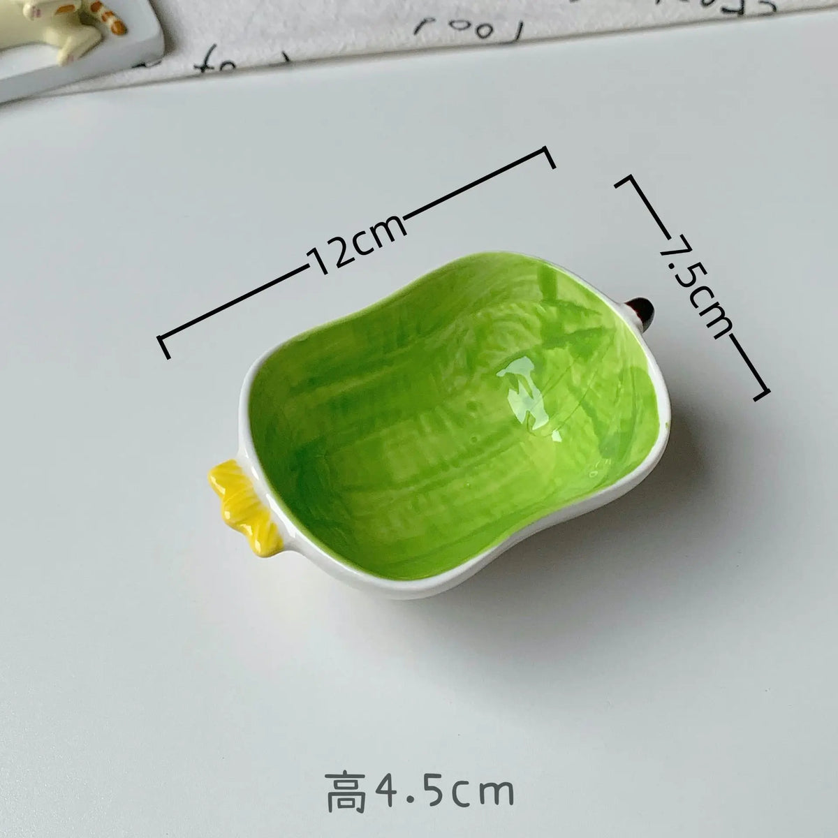 Cute Fruit Plate Underglaze Small Condiment Dish Ceramic