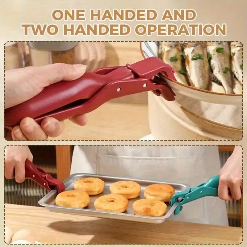 1/2pc Anti-Scald Gripper Clip Heat-Resistant Clip Moving Plate