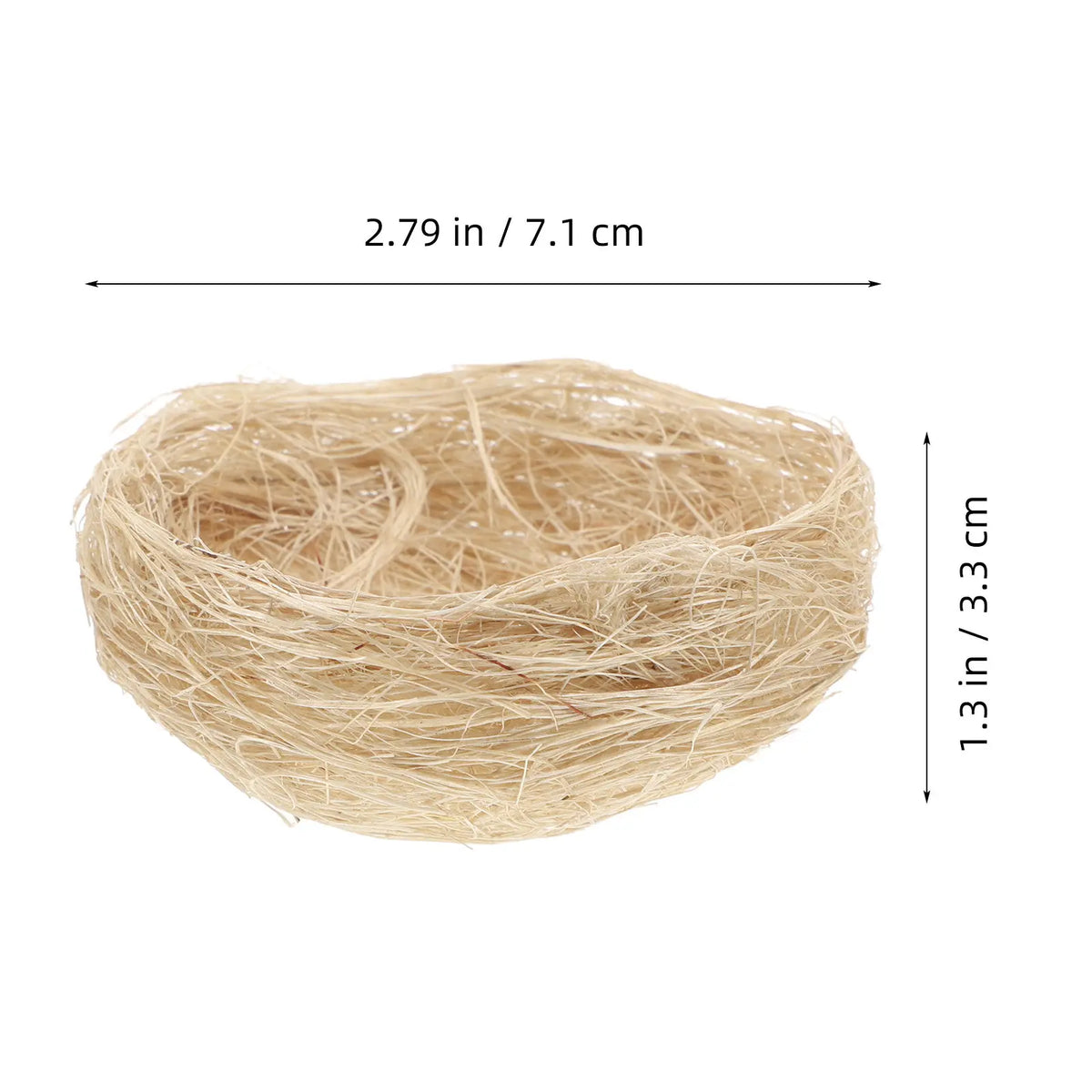 4pcs Thickened Jute Handmade Bird Nest Parakeets Finches