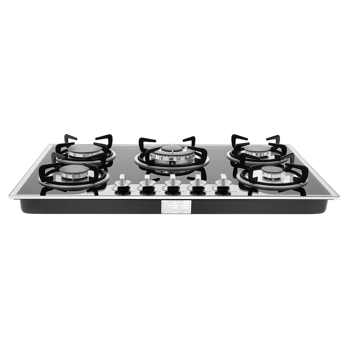 Burners Built-In Gas Stove Dual Fuel Ng/Lpg Convertible