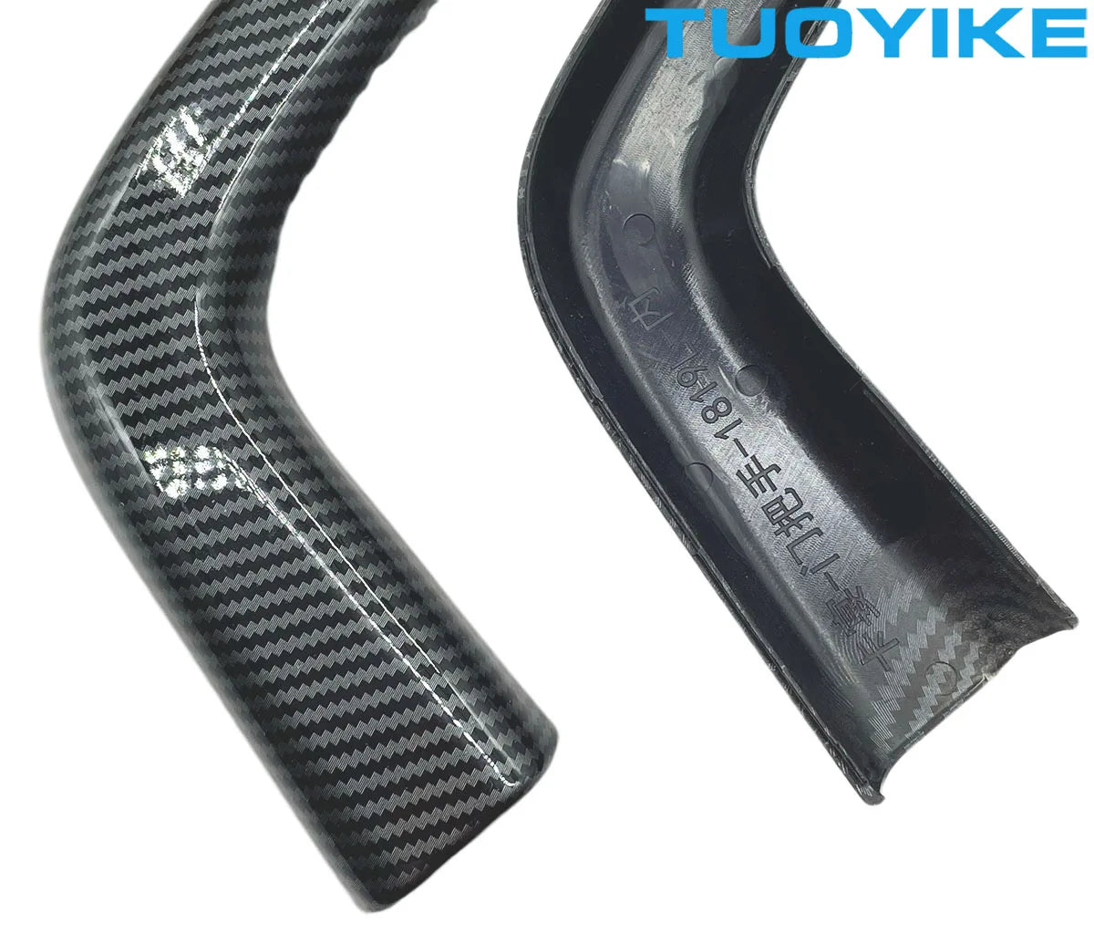 Car Abs Carbon Fiber Interior Door Pull Handle