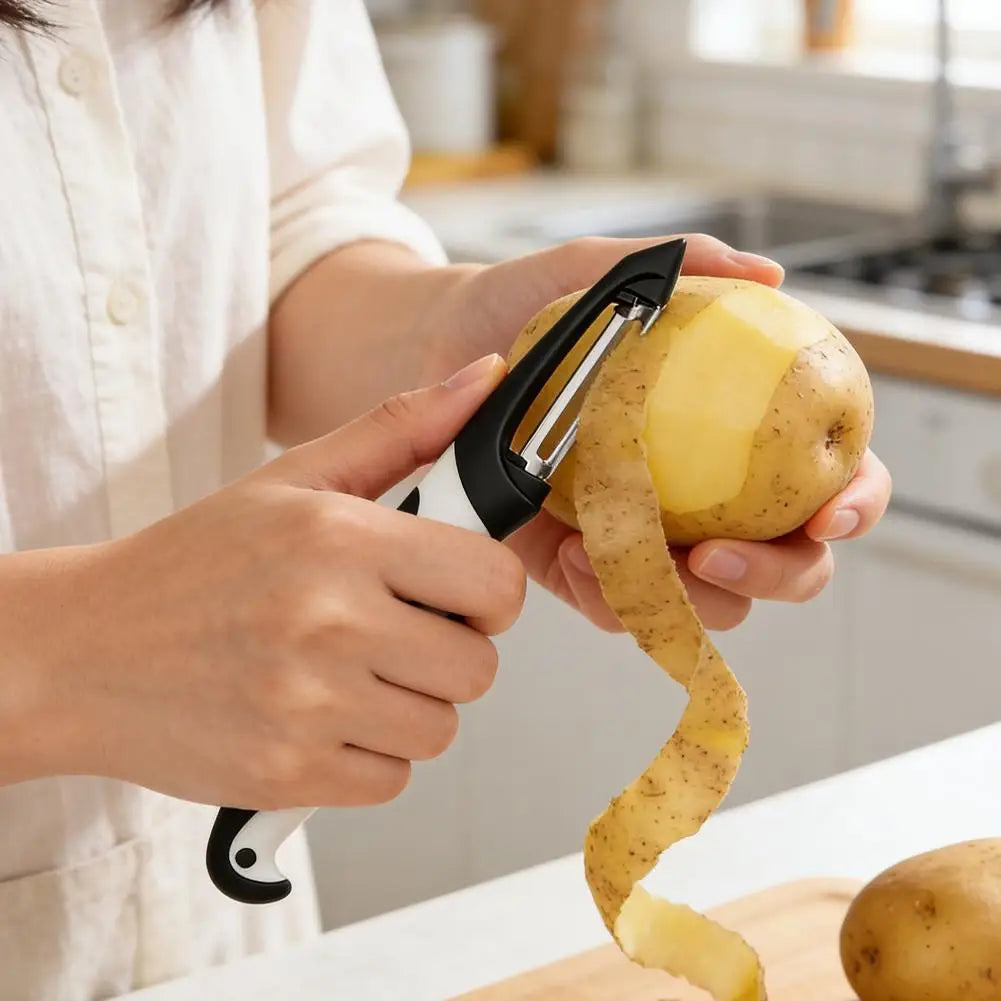 Vegetable Slicer Stainless Steel Peeler Knife Cutter Carrot