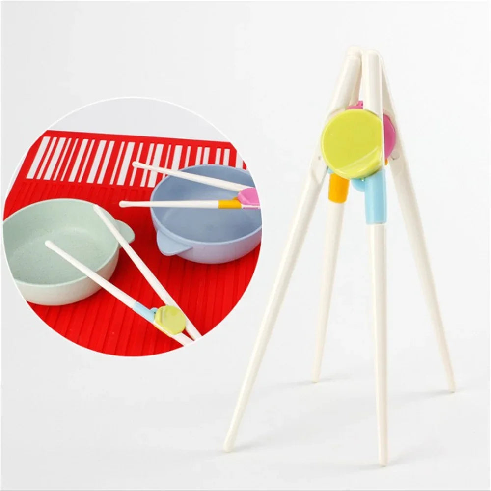 Pair Chopsticks Sushi Baby Kids Beginner Practical Chopstick