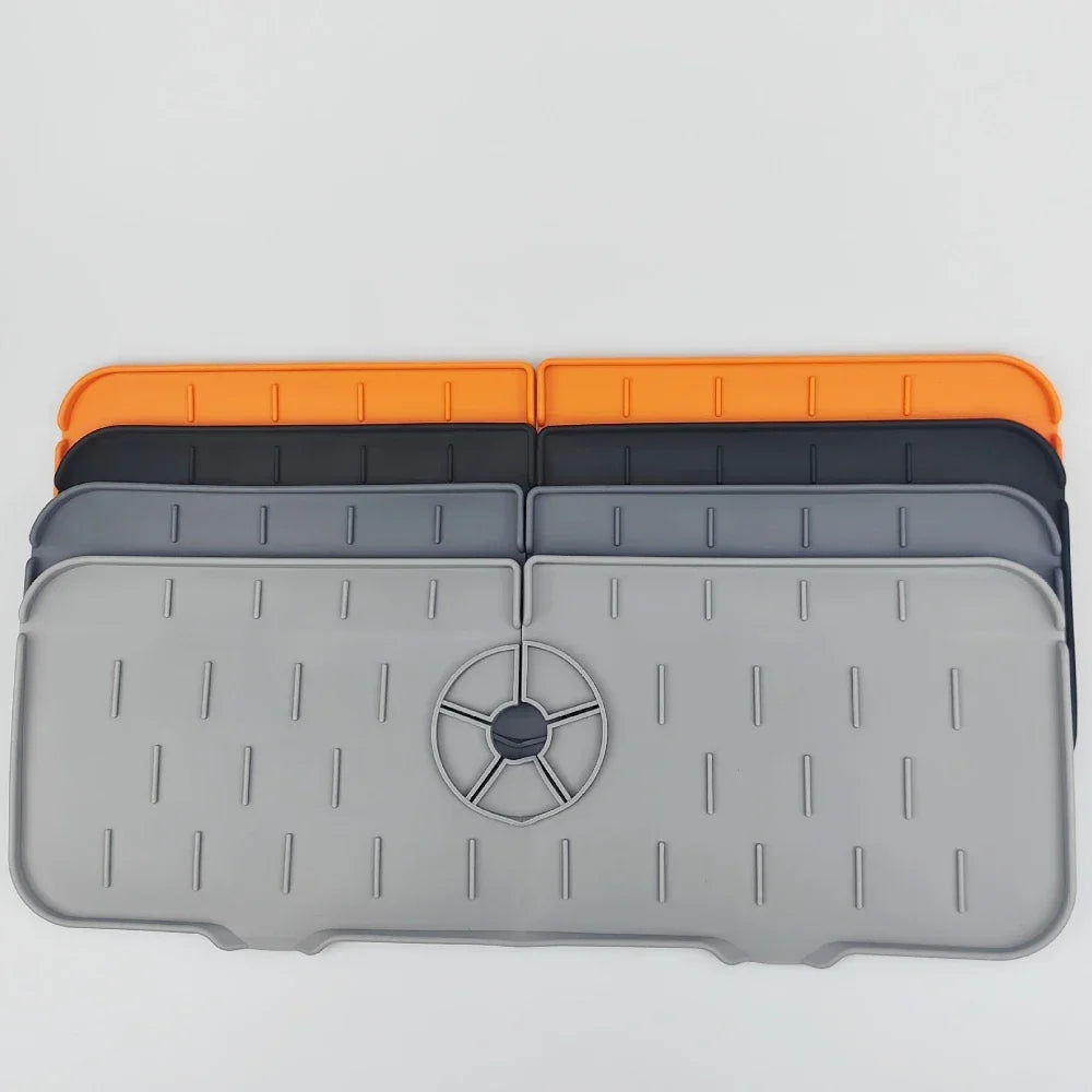 Silicone Mat Gourmet Faucet Accessory Appliance Sponge Rack