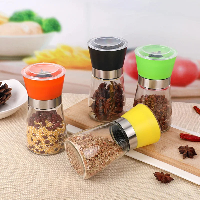 Salt Pepper Mill Grinder Seasoning Bottle Spice Grinding