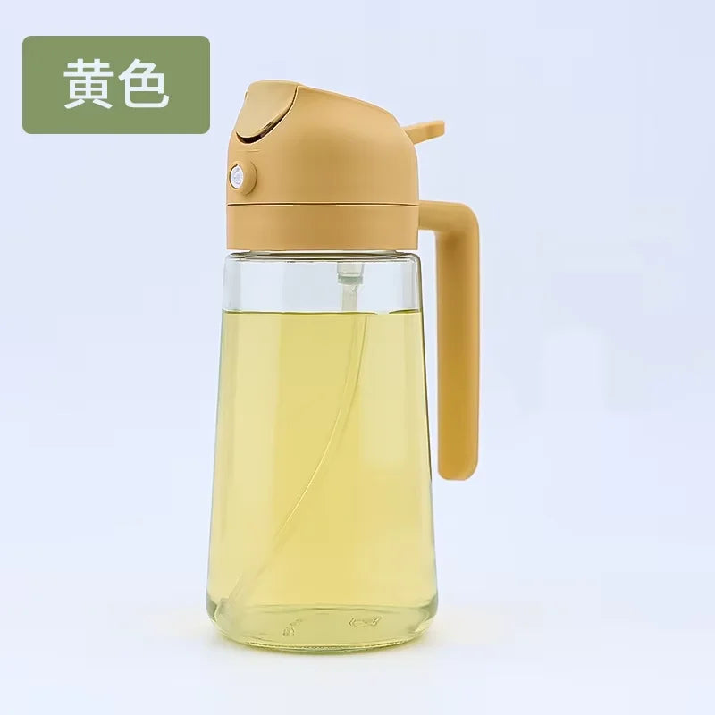 2in1 500ml Spray Oil Dispenser Oil Cruet Bottle