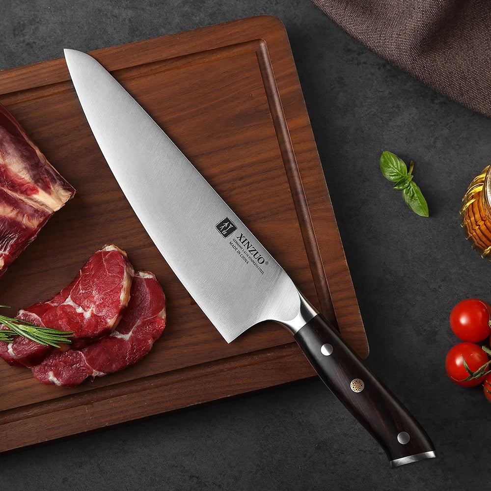 Xinzuo Inch Chef Knife German 4116 Steel Profesional