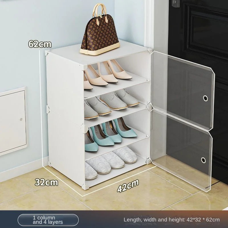 Small-Scale Foldable Cabinets Living Room Multilayer Large Space