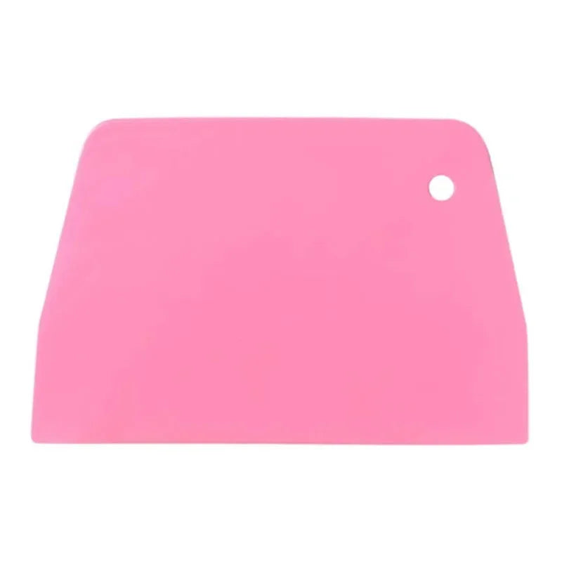 Baking Plastic Scraper Diy Pastry Cream Spatula Trapezoidal