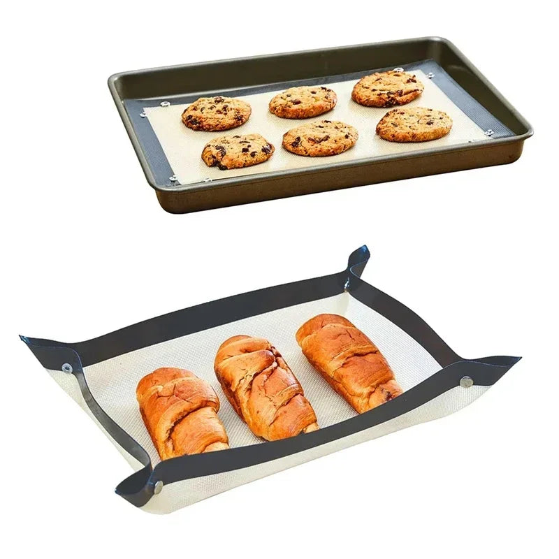 Silicone Baking Mat Button Non-Stick Reusable Heat Resistant
