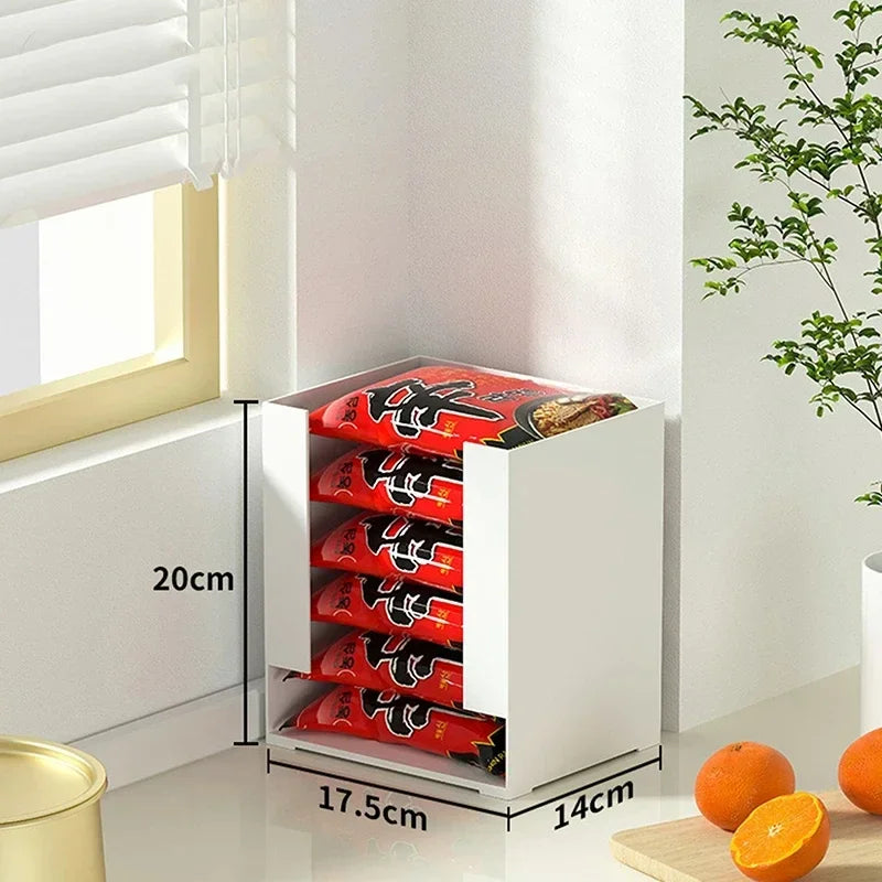 Multi Functional Instant Noodle Storage Box Organizer Ramen
