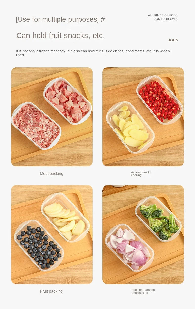 Refrigerator Food Storage Containers Sealed Box Freezer Seal